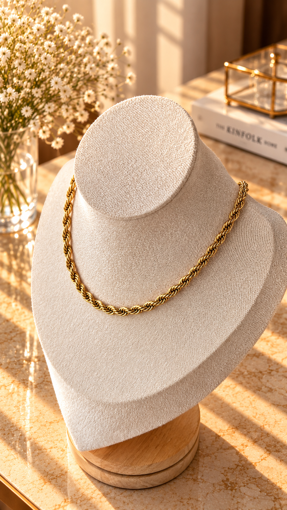 Twisted Rope Necklace